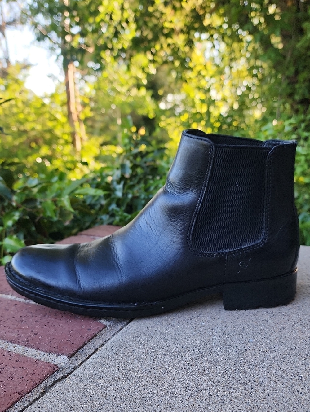 Born Brand Leather Booties